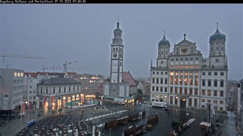 webcam augsburg|Webcam Augsburg: Rathausplatz